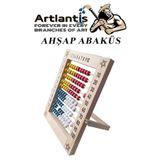 Artlantis Ahşap Mishap 1 Adet Naturel Sayı Sayma Boncuğu Lüks Ahşap Abaküs Okul Öncesi 1. Sınıflar İçin