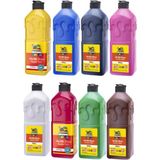Artlantis Akrilik Boya 1000 gr 8 Renk 1 Paket Su Bazlı Akrilik Boyası