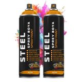 Artlantis Altın Sarı Gold Sprey Boya 200 ml 2 Adet Hızlı Kuruyan Profesyonel Ahşap Plastik Demir Metal Cam Por