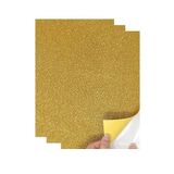 Artlantis Altın Sarı Yapışkanlı Simli Eva 35x50 cm 3 Adet Simli Yapışkanlı Eva Süngeri Okul Kreş Anasınıfı Elişi Etkinlikleri Hobi