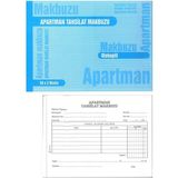 Artlantis Apartman Tahsilat Makbuzu Otokopili 2/50 1 Adet Apartman Aidat Makbuzu 14X19 cm - Sarı - Beyaz - Standart