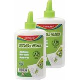 Artlantis Beyaz Tutkal 250 gr 2 Adet Keyroad Beyaz Mobilya Tutkalı 250 gr Ahşap Tutkalı Su Bazlı Çok Amaçlı Beyaz Tutkal - Standart