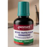 Artlantis Beyaz Yazı Tahta Kalemi Mürekkebi 30 ml 1 Adet Penmark Tahta Kalemi Mürekkepi Kolay Silinebilir Doldurulabilir Canlı Renk - Yeşil