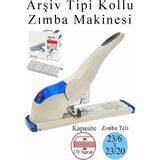 Artlantis Büyük Boy Zımba Makinesi 1 Adet 9170 Arşiv Tipi Zımba Makinası 170 Yaprak Kapasiteli Zımba Teli Hediyeli Kollu Zımba - Siyah - Standart