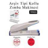 Artlantis Büyük Boy Zımba Makinesi 1 Adet 9900 Arşiv Tipi Zımba Makinası 100 Yaprak Kapasiteli Zımba Teli Hedi