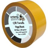 Artlantis Çift Taraflı Bant Ince Şeffaf 48 mm 20 Metre 1 Adet Artlantis Resim Tablo Fotoraf Halı Yapıştırıcısı 1 Adet - Standart