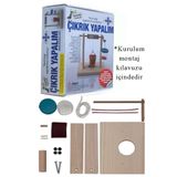 Artlantis Çıkrık Yapım Seti 1 Paket Okul Sınıf Deney Bileşik Basit MakineÇıkrık Yapalım 20 Parça