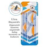 Artlantis Dayanıklı Cetvel Takımı 20 Cm 1 Paket Plastik Cetvel Gönye İletki Şeffaf Geometri Takımı Çizim Seti