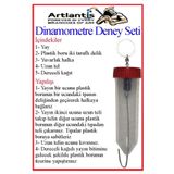 Artlantis Dinamometre Deney Yapım Seti 1 Adet Deney Proje Tasarım Şırıngalı Basit Dinomometre Modeli Deney Mal