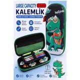 Artlantis Dinazor Kabartmalı Bölmeli Kalemlik 1 Adet P-5953 Erkek Çocuk Okul Kalem Kutusu 3 Boyutlu Sevimli Karikatür Hediyelik