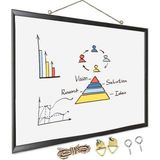 Artlantis Duvara Monte Beyaz Yazı Tahtası 45X60 cm Mdf 1 Adet Laminant Yazı Tahtası Mdf Çerçev