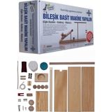 Artlantis Eğik Düzlem Kaldıraç Makara Bileşik Basit Makine Yapım Seti 1 Paket Okul Deney Fizik - Çok Renkli - Genel - Genel