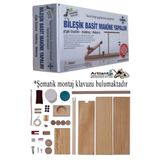Artlantis Eğik Düzlem Kaldıraç Makara Bileşik Basit Makine Yapım Seti 1 Paket Okul Deney Fizik Deney Seti 37 P