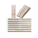 Artlantis Eşel Takımı 2 li 1 Paket Eşel Cetveli 7 Parça Kağıttan Cetvel Dikişi Cetveli Ölçekli Mezura Moda Tasarım