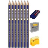 Artlantis Eskiz Defteri A4 50 Yaprak Karakalem Çizim Seti Gölgelendirme Kalemi Hamur Silgi Faber Castell Dereceli Kalem Hobi Tasarım Seti - Beyaz - Standart