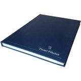 Artlantis Fihrist Ticari Cilt Bezli 12'li 16 x 23 cm Lacivert