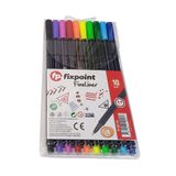 Artlantis Fineliner 10 Lu İnce Uçlu Kalem 1 Paket 10 Renk 0.4 Mm Keçe Uçlu Kalem Renkli İşaretleme Yazı Kalemi