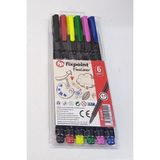 Artlantis Fineliner 6 Lı Ince Uçlu Kalem 1 Paket 6 Renk 0.4 mm Keçe Uçlu Kalem Renkli Işaretleme Yazı Kalemi - Standart