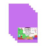 Artlantis Fon Kartonu 50X70 cm 120 gr 5 Adet 50*70 cm Renkli Fon Kartonu Kağıdı 120 gr Okul Sınıf Etkinlik Kreş Okul Öncesi - Mor