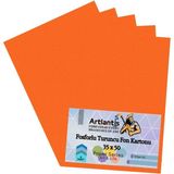 Artlantis Fon Kartonu Fosforlu Turuncu 35X50 5 Adet Artlantis Fosforlu Fon Kartonu Turuncu 35*50 5 Adet - standart