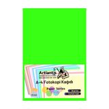 Artlantis Fosforlu Yeşil Renkli A-4 Fotokopi Kağıdı 25 li 1 Paket Artlantis Fotokopi Renkli A4 Kağıdı