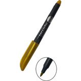 Artlantis Grafik Kalemi ve Davetiye Kalemi Metalik Altın Sarı Lineplus Dreamon 1 Adet 0.5-2.0 mm Metallic Brush - Standart
