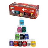 Artlantis Guaj Boya 12 Renk 30 Ml 1 Paket Nova Color Guaj Boya Seti 12 Li Su Bazlı Şişe Canlı Renkler Resim Okul Çok Renkli