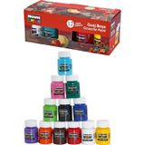 Artlantis Guaj Boya 12 Renk 30 ml 1 Paket Nova Color Guaj Boya Seti 12 li Su Bazlı Şişe Canlı Renkler Resim Okul