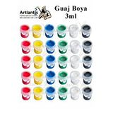 Artlantis Guaj Boya 3 Ml 6 Renk 5 Paket Mini Küçük Guaj Boya Etkinlik Boyama Boyası Su Bazlı Resim Okul Öncesi Kreş Ana Sınıfı Çok Renkli