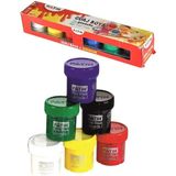 Artlantis Guaj Boya 6 Renk 25 ml 1 Paket Fatih Guaj Boya Seti 6 Lı Su Bazlı Şişe Içerisinde Okul Resim - Renkli - Standart