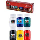 Artlantis Guaj Boya 6 Renk 30 ml 1 Paket Nova Color Guaj Boya Seti 6 lı Su Bazlı Şişe Canlı Renkler Resim Okul