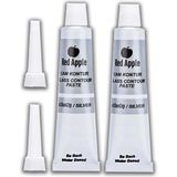 Artlantis Gümüş Gri Kontür Boyası 20 ml 2 Adet Red Apple Cam Vitray Boyası Kontur Boyası Ana Hatları Çizme Sanatsal Hobi - Standart - Gümüş - Gri