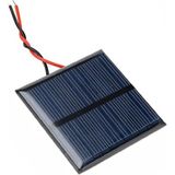 Artlantis Güneş Paneli Solar Panel 6x6 cm 5.5 Volt 100 Ma 1 Adet Güneş Enerjisi Okul Sınıf Den