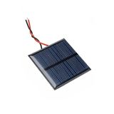 Artlantis Güneş Paneli Solar Panel 6X6 Cm 5.5 Volt 100 Ma 1 Adet Güneş Enerjisi Okul Sınıf Deney Çalışmaları 60X60 Mm