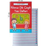 Artlantis Güzel Yazı Defteri A4 Boy 19 x 27 cm Kılavuz Dik Çizgili 24 Yaprak 1 Adet Standart Dik Çizgili Yazı Defteri Dik Temel Harflerle 1 Sınıf - Renkli - 19x27cm