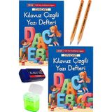 Artlantis Güzel Yazı Defteri A4 Büyük Boy Fatih Jumbo Kurşun Kalem Sınav Silgisi Kalemtraş Yeni Müfredat Standart Klavuz Çizgili