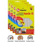 Artlantis Hamur Yapıştırıcı Tack-It 50GR 4 Paket Fixpoint 65 Parça Macun Sakız Yapıştırıcı Takıt Çerçeve Afiş Duvar Iz Bırakmaz - Beyaz - 8x11 cm - Standart