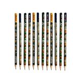 Artlantis Happy Bear Yuvarlak Kurşun Kalem 12 Adet 1 Paket Fatih Kurşun Kalem 2B Siyah Kurşun Kalem Happy Bear Desenli 2 B Kalem
