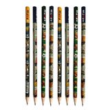 Artlantis Happy Bear Yuvarlak Kurşun Kalem 8 Adet 1 Paket Fatih Kurşun Kalem 2B Siyah Kurşun Kalem Happy Bear Desenli 2 B Kalem