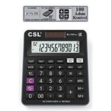 Artlantis Hesap Makinesi Siyah 12.5X14.5 cm 1 Adet Csl MJ-120D Plus 12 Haneli Orta Boy Hafızalı Ofis Büro Masaüstü Hesap Makinası