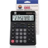 Artlantis Hesap Makinesi Siyah 14X19 cm 1 Adet Cockpıt CK-662 12 Haneli Büyük Boy Hafızalı Ofis Büro Masaüstü Hesap Makinası