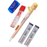 Artlantis Işıklı Deniz Kızı Uçlu Kalem Seti Sarı 0.7 mm 1 Paket Denizkızı Başlıklı Versatil Kalem Süslü Silikonlu Hediyelik Kalem - Standart - 0.7mm