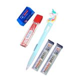 Artlantis Işıklı Unicorn Uçlu Kalem Seti Mavi 0.7 mm 1 Paket Unicorn Başlıklı Versatil Kalem Süslü Silikonlu Hediyelik Kalem