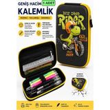 Artlantis Jeep Kabartmalı Bölmeli Kalemlik 1 Adet P-6011 Erkek Çocuk Okul Kalem Kutusu 3 Boyutlu Sevimli Karikatür Hediyelik - Yeşil