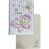 Artlantis Kabartmalı Not Defteri 1 Adet 96 Yaprak Çizgili Sukuşi Hatıra Defteri Squishy Kız Modeli Hatıra Anı Defteri 13X18 cm - Pembe
