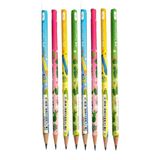 Artlantis Kaktüs Yuvarlak Kurşun Kalem 8 Adet 1 Paket Faber Kurşun Kalem 2b Siyah Kurşun Kalem Kaktüs Desenli 2b Kalem - Çok Renkli - Standart