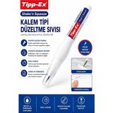Artlantis Kalem Daksil 1 Adet Tipp-Ex Sıvı Düzeltme Kalemi Tükenmez Pilot Kalem Mürekkep Kapatıcı Silici Örtücü Yazı Düzeltici - Beyaz - 8 ml - Standart