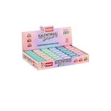Artlantis Kalemtıraş Çift Bıçaklı Hazneli 6 Renk 1 Paket MK-2040 Pastel Renkler iki Bıçaklı Jumbo Kalemtraş Kalem Açaçagı Plastik