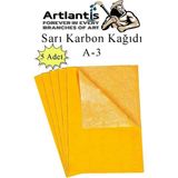 Artlantis Karbon Kağıdı A3 5 Adet 29,7X42 cm Renkli Karbon Kağıdı Kopya Kağıdı Transfer Kağıdı Sarı - 41 Delft Blue