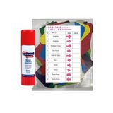 Artlantis Katla Yapıştır Geometrik Şekiller Açılımları ve 20 Gr Fatih Stick Yapıştırıcı Geometrik Cisimler Proje Tasarım Okul Sınıf Materyali